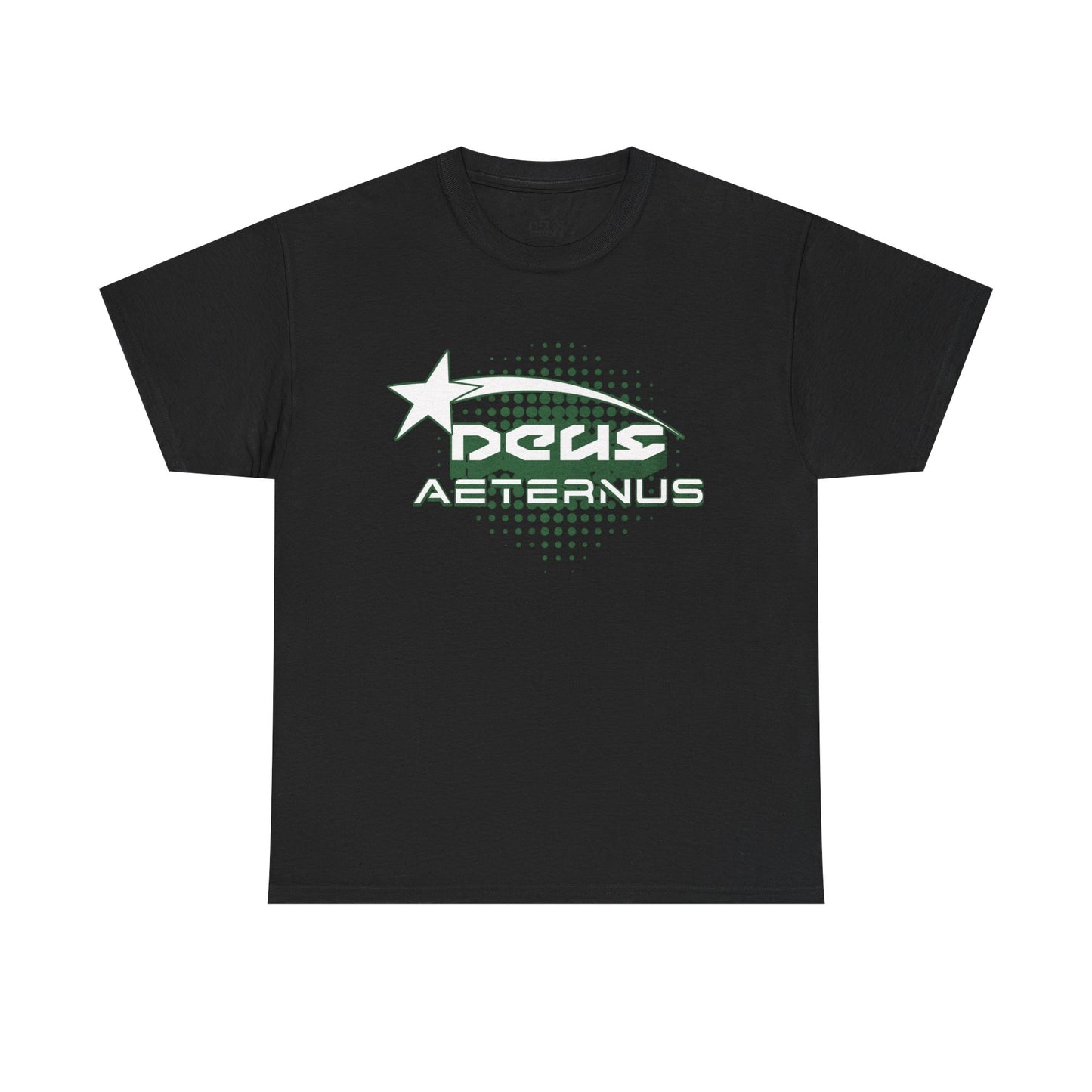 Astronaut Graphic Unisex Heavy Cotton Tee - 'God is Eternal' Design