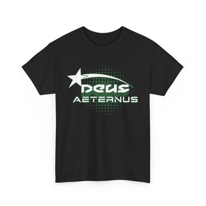 Astronaut Graphic Unisex Heavy Cotton Tee - 'God is Eternal' Design