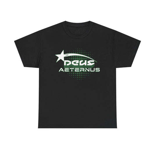 Astronaut Graphic Unisex Heavy Cotton Tee - 'God is Eternal' Design